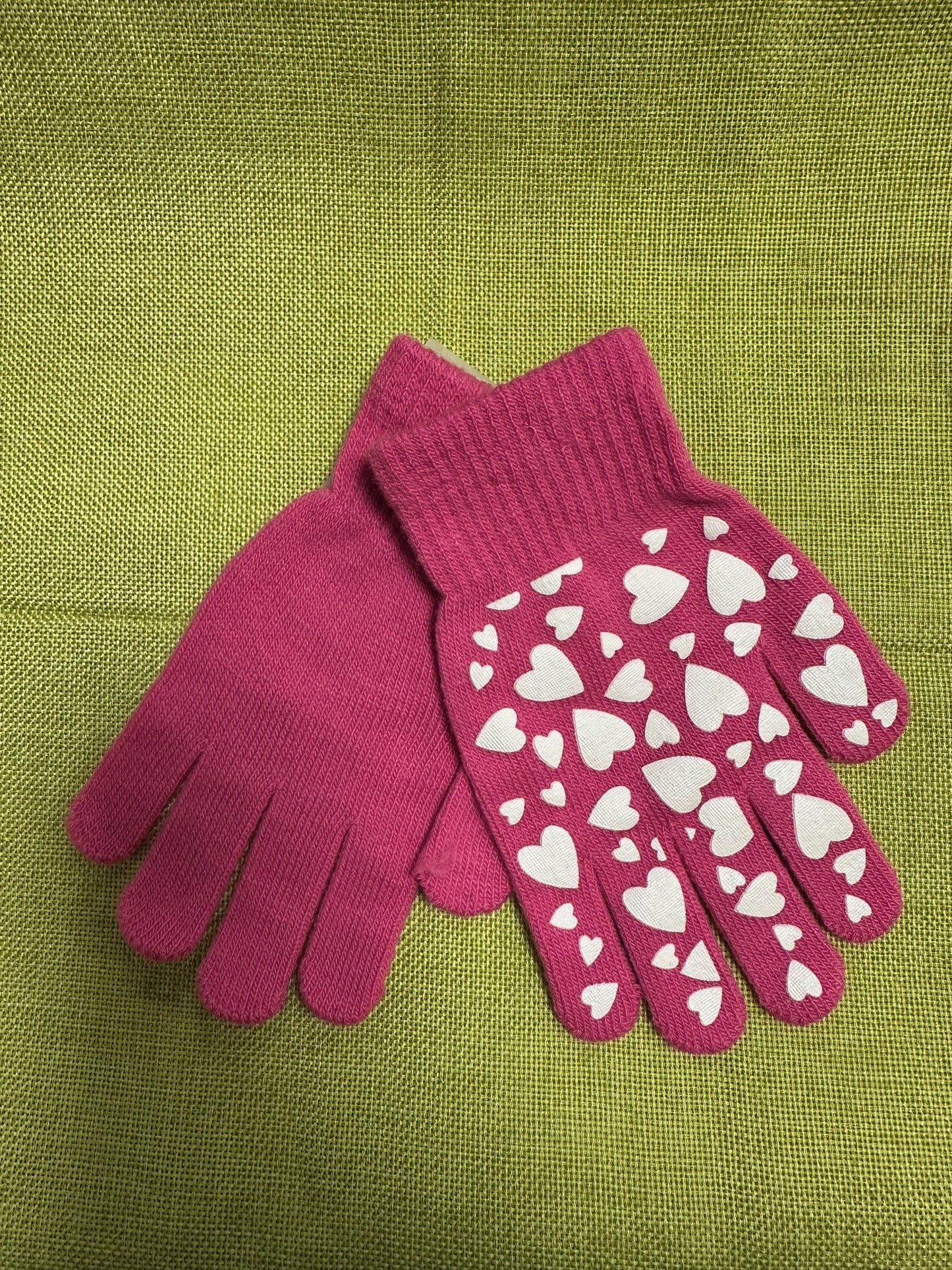 Childrens Glow in the Dark Gloves - 5 Colour Options